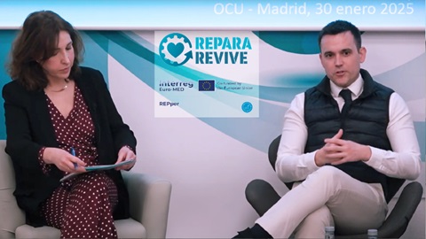 Jornada Derecho a reparar - Daniel Arribas e Ileana Izverniceanu